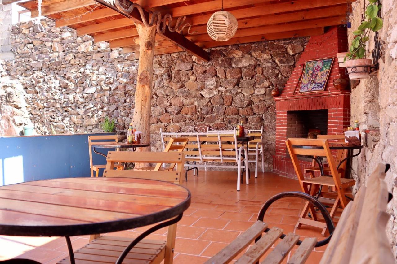 Hospedaje Pizza Azul Catorce Екстер'єр фото